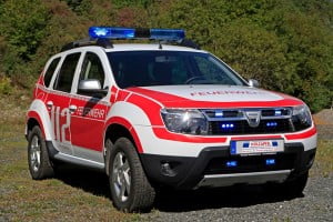 Dacia Duster pompieri