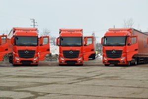 Mercedes-Benz Actros fleet Cartrans Preda