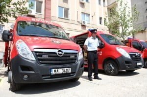 Opel Movano in dotarea Inspectoratului pentru Situatii de Urgenta