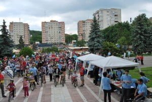 Concurs de biciclete Michelin la Zalau