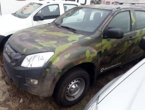 Isuzu D-Max 2012 2,5l D Classic Camouflage