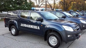 Isuzu D-Max Jandarmerie