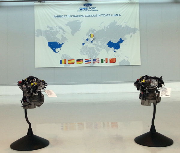 Engines built at Ford Craiova plant